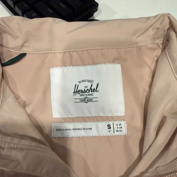 Light Pink Windbreaker Jacket - Picture 3 of 3